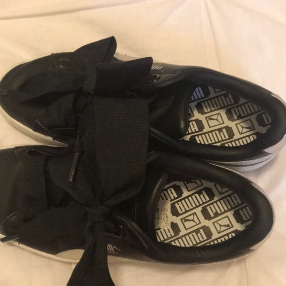 Puma basket heart black and silver Nordstrom edition - Picture 3 of 8